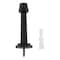 National Hardware Powell 5/8 in. W X 3-19/32 in. L Zinc Matte Black Door Stop Mounts to door and wal N830-530 - alternate 4